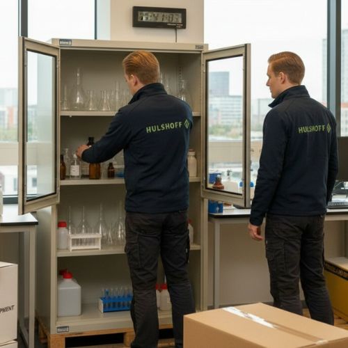 laboratoriumverhuizing